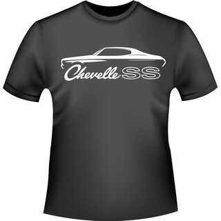 Chevrolet Chevelle SS DesignArt V1 T-Shirt / Kapuzenpullover (Hoodie)