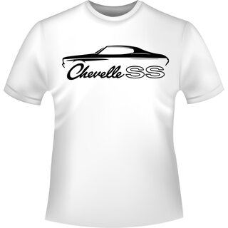 Chevrolet Chevelle SS DesignArt V1 T-Shirt / Kapuzenpullover (Hoodie)