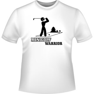 Minigolf Warrior T-Shirt/Kapuzenpullover (Hoodie)