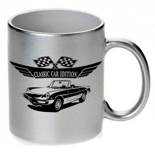 Alfa Romeo Spider Fastback Coda Tronca  Tasse / Keramikbecher m. Aufdruck