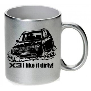 BMW X3 Offroad  Tasse / Keramikbecher m. Aufdruck