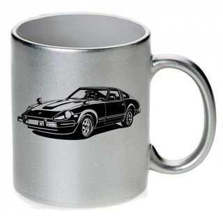 Datsun 280Z 260Z 240Z  Version 2 (Datsun-Nissan 1969 - 1978) Tasse / Keramikbecher m. Aufdruck