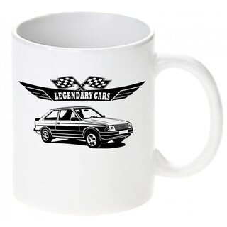 Ford Escort 3  (1980 - 1986) Tasse / Keramikbecher m. Aufdruck