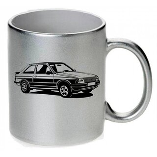 Ford Escort 3  (1980 - 1986) Tasse / Keramikbecher m. Aufdruck