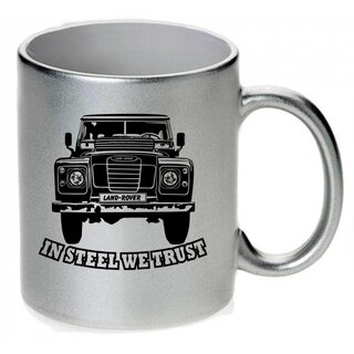 Land Rover Serie 2 (1958 - 1971) - Tasse / Keramikbecher m. Aufdruck