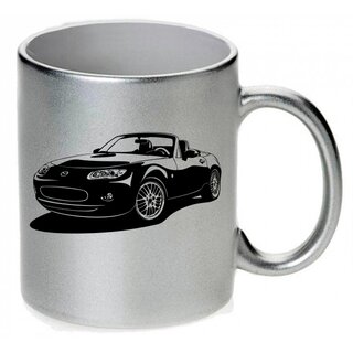 Mazda MX5  2. Generation (1998 - 2005) - Tasse / Keramikbecher m. Aufdruck