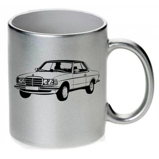 Mercedes Benz 200 - 280 W123 Coup (C123; 1975-1986) -  Tasse / Keramikbecher m. Aufdruck