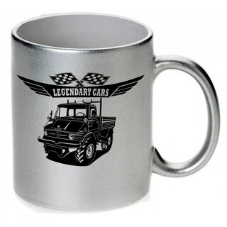 Mercedes UNIMOG 421  (1966 - 1988) Tasse / Keramikbecher m. Aufdruck