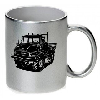 Mercedes UNIMOG 421  (1966 - 1988) Tasse / Keramikbecher m. Aufdruck