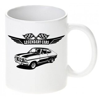 OPEL Kadett B Coupe Version2  -  Tasse / Keramikbecher m. Aufdruck