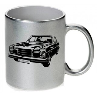 Mercedes Strich Acht Coup /8 W114 W115 200 280 - Tasse / Keramikbecher m. Aufdruck