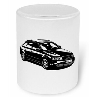 Audi A4 Avant B6  (2000 - 2004)  Moneybox / Spardose mit Aufdruck