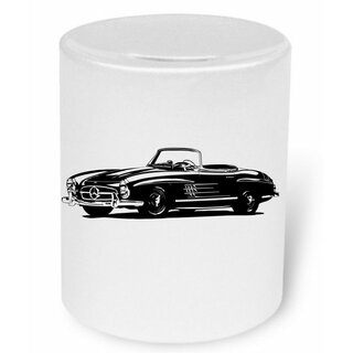 Mercedes 300 SL Roadster W198 -  Moneybox / Spardose mit Aufdruck