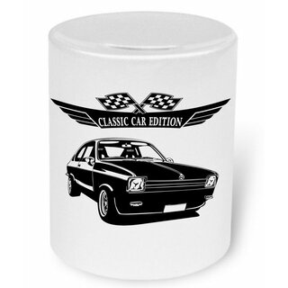 OPEL Kadett C Coupe (1973-1979) -  Moneybox / Spardose mit Aufdruck