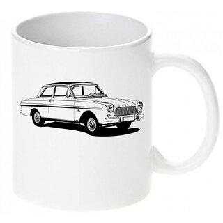 Ford Taunus 12M P4 (1962-1966) Tasse / Keramikbecher m. Aufdruck