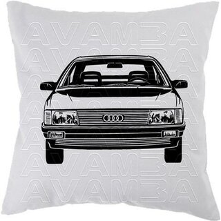 Audi 100 C3 Front (1982 - 1991) Car-Art-Kissen / Car-Art-Pillow