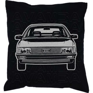 Audi 100 C3 Front (1982 - 1991) Car-Art-Kissen / Car-Art-Pillow