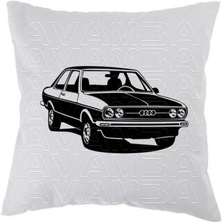 Audi 80  Typ B1  GT GT/E  (1972 - 1976) Car-Art-Kissen / Car-Art-Pillow