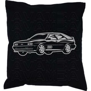 Audi Quattro Coup Version2 (1980 - 1991) Car-Art-Kissen / Car-Art-Pillow