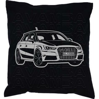 Audi S1 (X8)  (2014 -  ) Car-Art-Kissen / Car-Art-Pillow