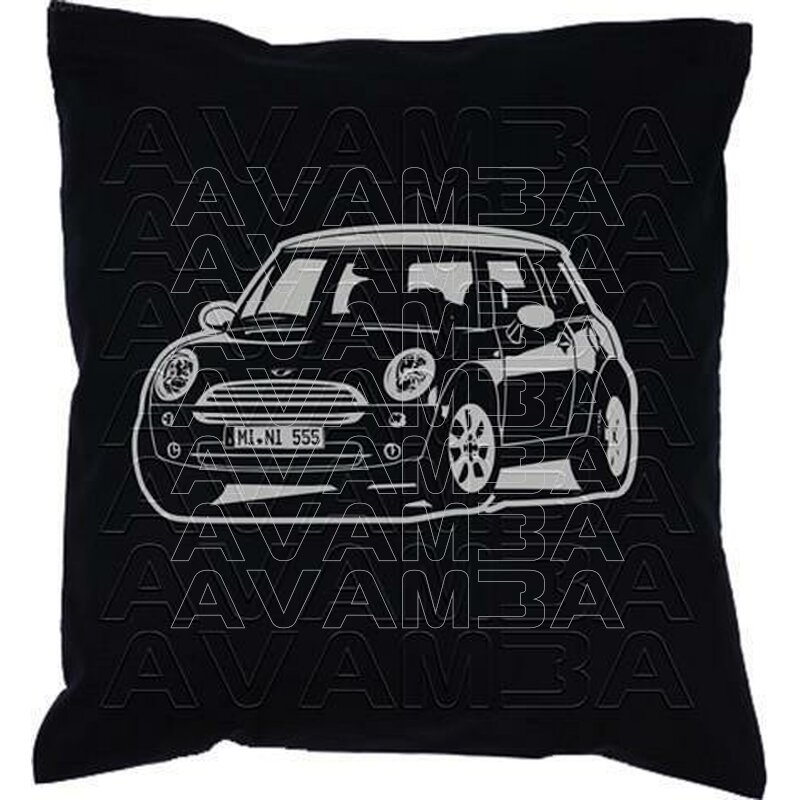 BMW Mini Car-Art-Kissen / Car-Art-Pillow - AVAMBA SHOP - die schönste