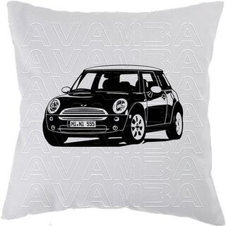 BMW Mini Car-Art-Kissen / Car-Art-Pillow