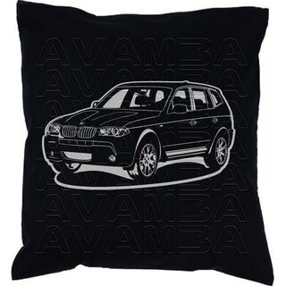 BMW X3 Car-Art-Kissen / Car-Art-Pillow