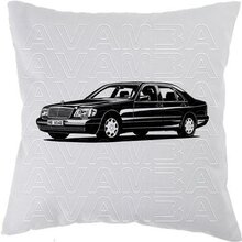 Mercedes Benz W140 S-Klasse  (1991-1996) - Car-Art-Kissen...