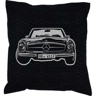 Mercedes W113 Pagode Front Car-Art-Kissen / Car-Art-Pillow