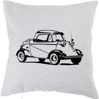 Messerschmitt Kabinenroller Tiger 500 FMR Tg 500 Car-Art-Kissen / Car-Art-Pillow