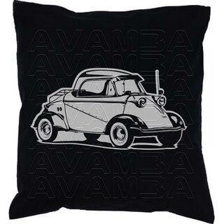 Messerschmitt Kabinenroller Tiger 500 FMR Tg 500 Car-Art-Kissen / Car-Art-Pillow