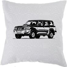 Nissan Patrol GR Y61 Car-Art-Kissen / Car-Art-Pillow