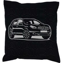 Nissan Quashqai Car-Art-Kissen / Car-Art-Pillow