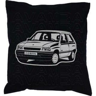 OPEL Corsa A (1982 -1993) Car-Art-Kissen / Car-Art-Pillow