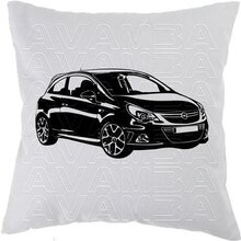 OPEL Corsa OPC  (2007- ) - Car-Art-Kissen / Car-Art-Pillow