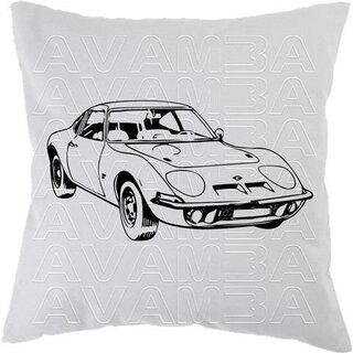 OPEL GT Car-Art-Kissen / Car-Art-Pillow