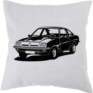 OPEL Manta B (1975-1988) Car-Art-Kissen / Car-Art-Pillow