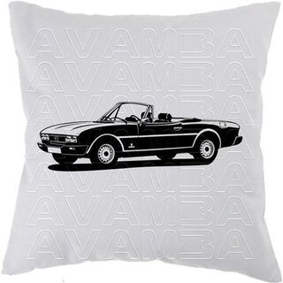 Peugeot 504 Cabriolet (1969 - 1983) Car-Art-Kissen / Car-Art-Pillow