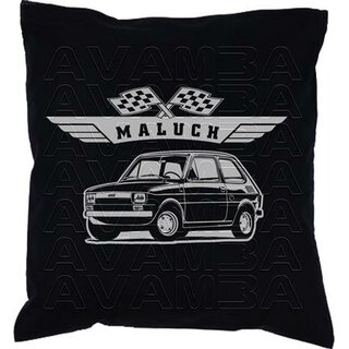 Polski Fiat 126p Maluch Edition Car-Art-Kissen / Car-Art-Pillow