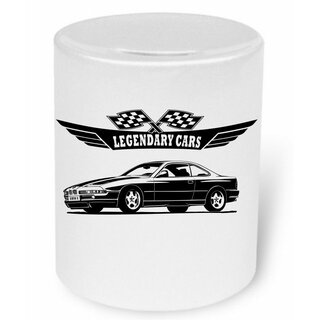 BMW 840-850 Version 3 (E31 - 1989 - 1999) Moneybox / Spardose mit Aufdruck