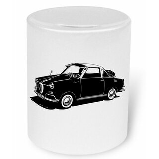 Glas Goggomobil Coupe TS 250 V2  Moneybox / Spardose mit Aufdruck