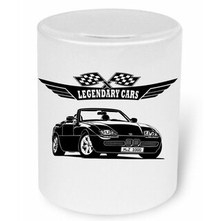 BMW Z1 Roadster Version 3 (1989 -1991) Moneybox / Spardose mit Aufdruck