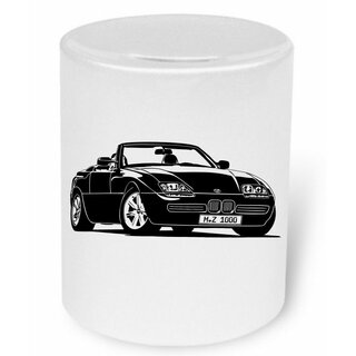 BMW Z1 Roadster Version 3 (1989 -1991) Moneybox / Spardose mit Aufdruck