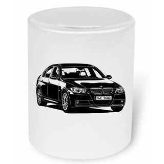 BMW 3er E90  (2005 - 2013)  Moneybox / Spardose mit Aufdruck