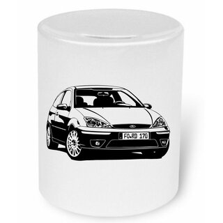 Ford Focus  (1998 - 2004)  Moneybox / Spardose mit Aufdruck