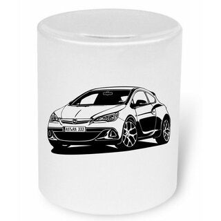 OPEL Astra J  (2009-2015)  -  Moneybox / Spardose mit Aufdruck