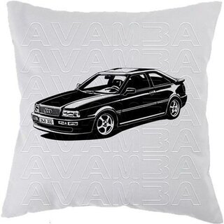 Audi (80) Coup B3 Typ 89  (1988 - 1996)  Car-Art-Kissen / Car-Art-Pillow