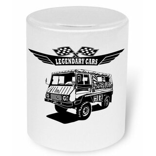 Pinzgauer Version 1 (ab 1971) Moneybox / Spardose mit Aufdruck