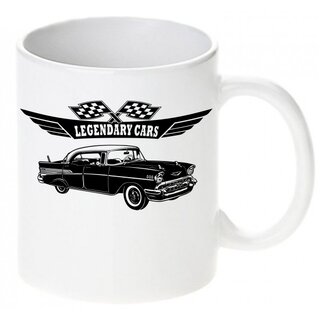 Chevrolet Bel Air 1957 V2 Tasse / Keramikbecher m. Aufdruck