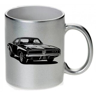 Dodge Charger 1969 V3 Tasse / Keramikbecher m. Aufdruck